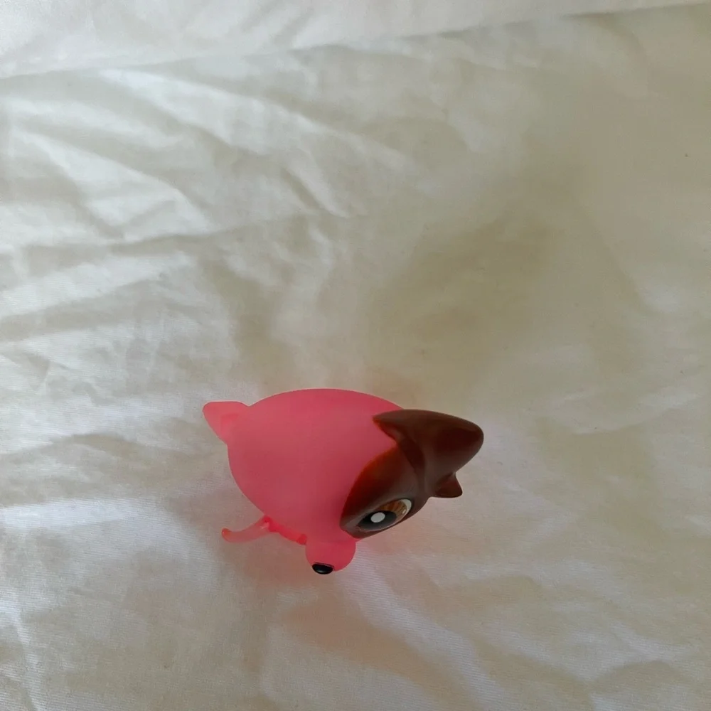 Littlest Pet Shop LPS #3179 Blind Bags Translucent Clear Beagle Dog
